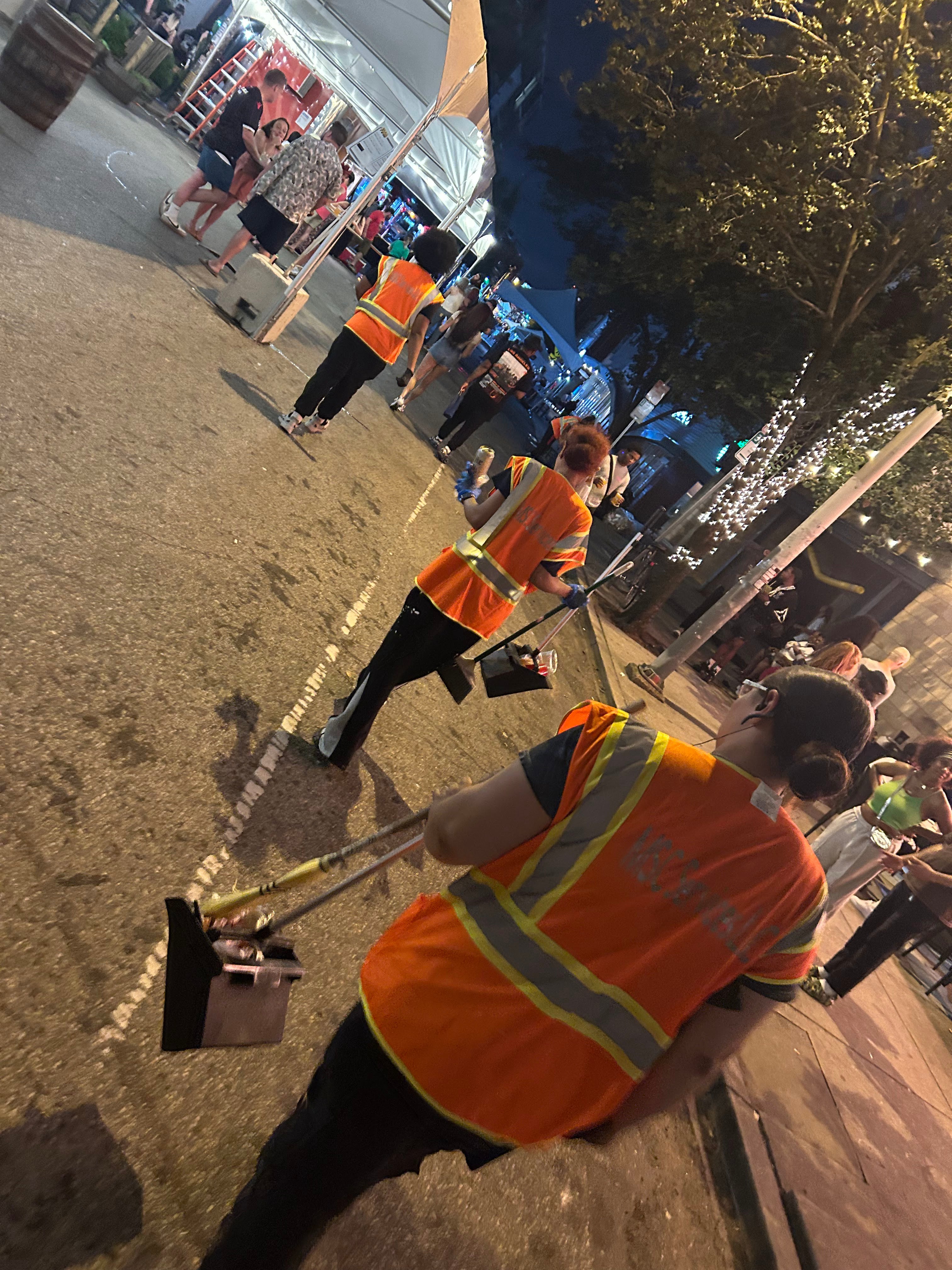 Event cleaning